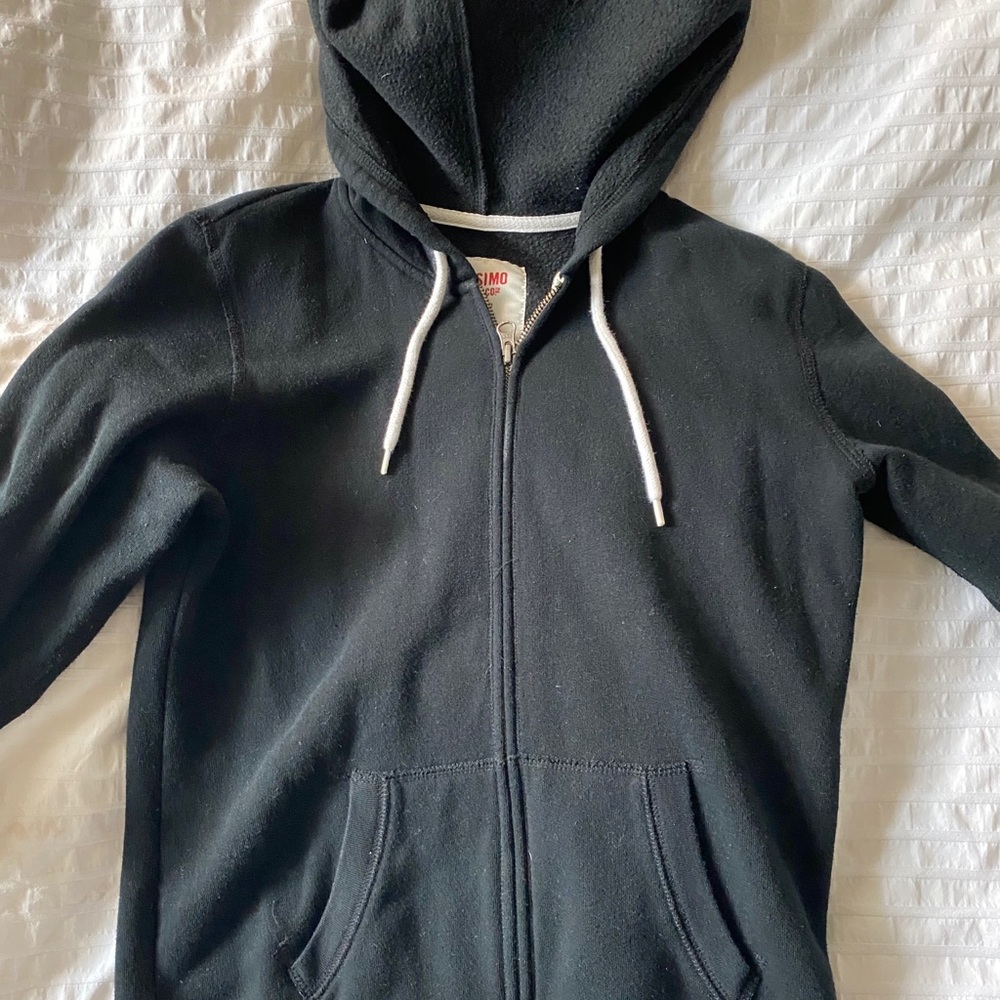 Black Zip Up